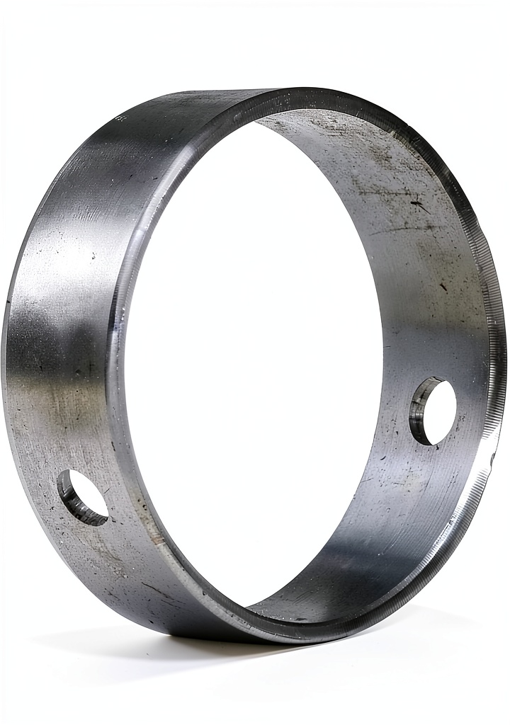 Installing Clevite 77 Camshaft Bearing Set Alloy Steel on a wooden workbench