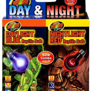 Zoo Med Day & Night Reptile Bulb Combo Pack-0