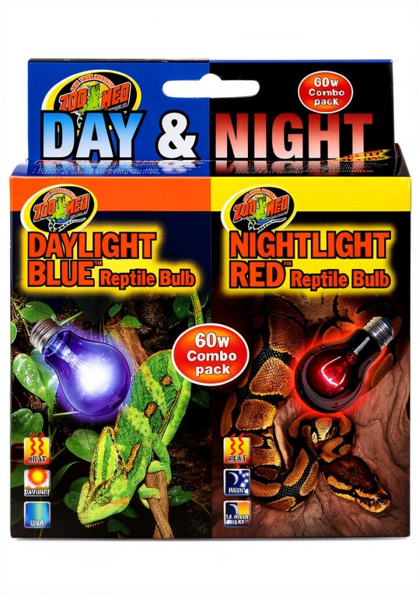 Zoo Med Day & Night Reptile Bulb Combo Pack-0